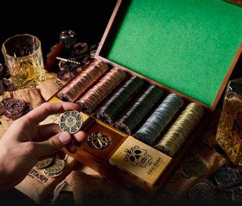 metal box poker set|pirate gold poker sets.